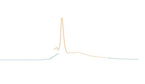A photo of a NetCDF data rendering. 